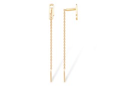 Золотые cерьги классические