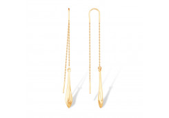 Золотые cерьги классические