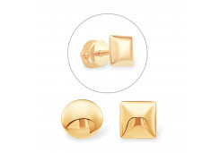 Золотые cерьги пусеты (гвоздики)
