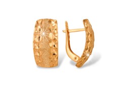 Золотые cерьги 