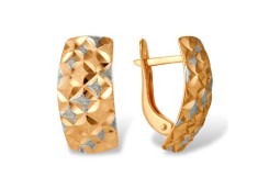 Золотые cерьги 