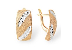 Золотые cерьги 