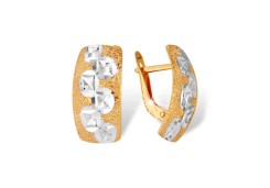 Золотые cерьги 