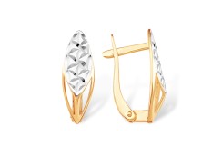 Золотые cерьги классические