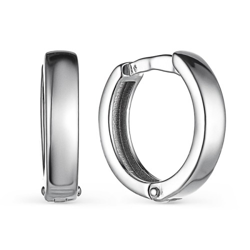 Серебряные cерьги классические