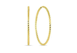 Золотые cерьги конго