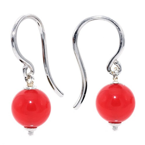 Серебряные cерьги с агатом