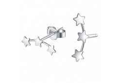 Серебряные cерьги пусеты (гвоздики)