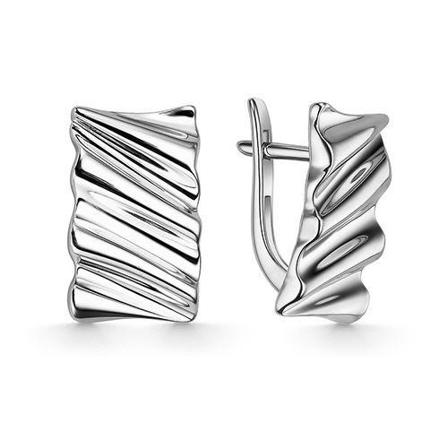 Серебряные cерьги классические