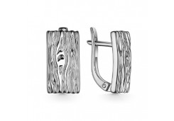 Серебряные cерьги классические
