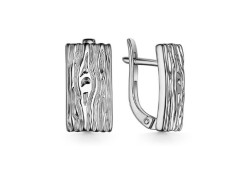 Серебряные cерьги классические