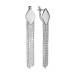 Серебряные cерьги висячие