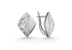 Серебряные cерьги классические