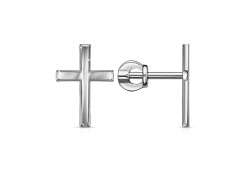 Серебряные cерьги пусеты (гвоздики)