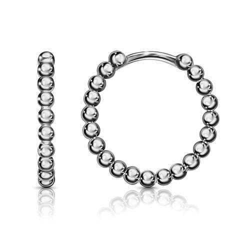 Серебряные cерьги классические