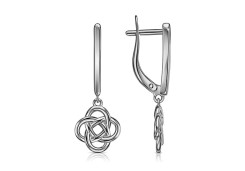 Серебряные cерьги висячие