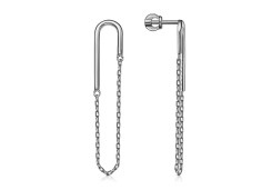 Серебряные cерьги пусеты (гвоздики)