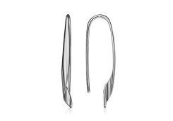 Серебряные cерьги классические