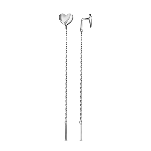 Серебряные cерьги классические