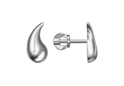 Серебряные cерьги пусеты (гвоздики)