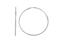 Серебряные cерьги конго