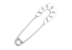 Сувенир из серебра с фианитом