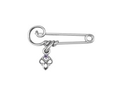 Сувенир из серебра с фианитом