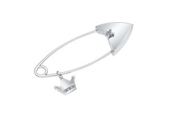 Сувенир из серебра с фианитом