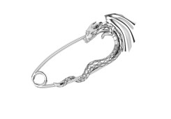 Сувенир из серебра с чернением