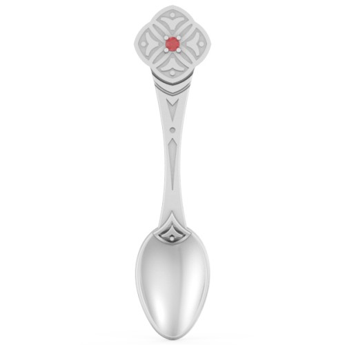 Сувенир из серебра с фианитом