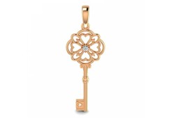 Сувенир из серебра с фианитом