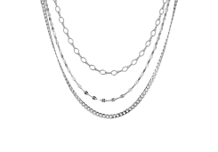 Серебряное колье 