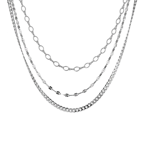 Серебряное колье 