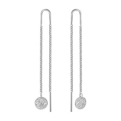 Серебряные cерьги классические