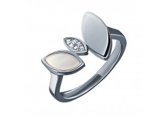 Серебряное кольцо с перламутром