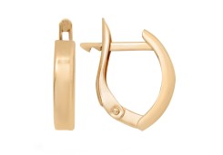 Золотые cерьги классические