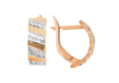 Золотые cерьги классические