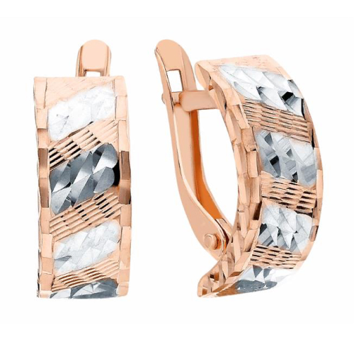 Золотые cерьги классические