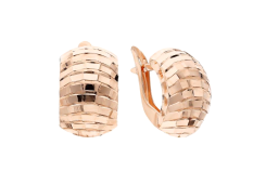 Золотые cерьги классические