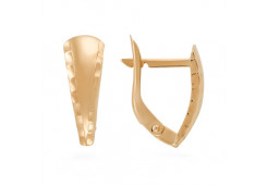 Золотые cерьги классические