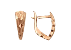 Золотые cерьги классические