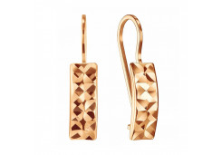 Золотые cерьги классические