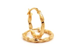 Золотые cерьги конго