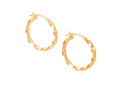 Золотые cерьги конго