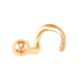 Серьга д/пирсинга из золота 