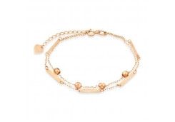 Браслет на ногу из золота 