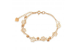 Браслет на ногу из золота 