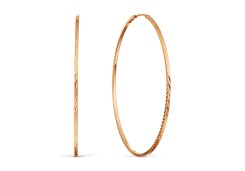 Золотые cерьги конго