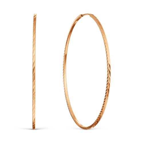 Золотые cерьги конго