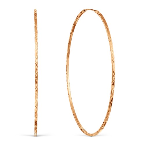 Золотые cерьги конго